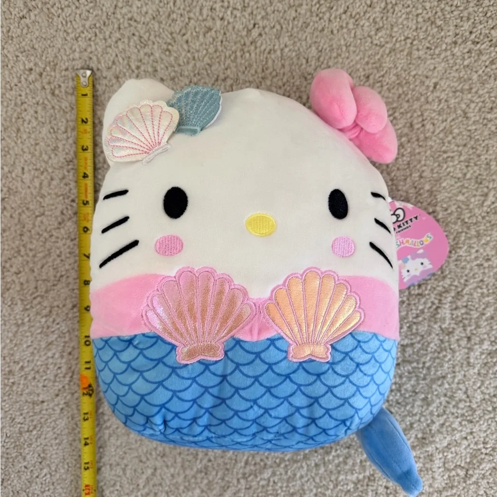 Squishmallow Hello Kitty Mermaid Plush (NWT)